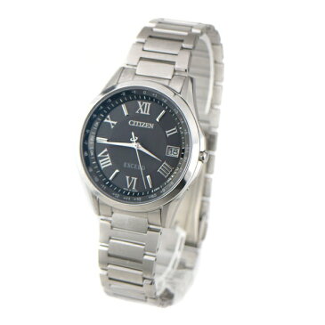 CITIZEN シチズン CB1110-61E エクシード ソーラー電波 ブラック ステンレス メンズ ローマ 腕時計 【中古】 USED【8】 かんてい局小牧店 c19-3508 3100019028500003