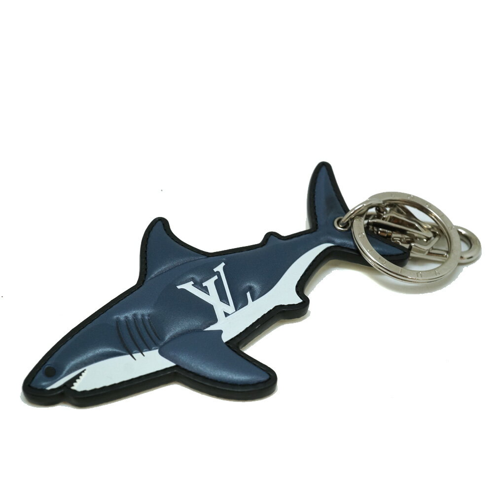 【値下げ】LOUISVUITTON【ルイ・ヴィトン】MP2978 ポルトクレ・LVシャーク キーホルダー サメ モノグラム・エクリプス 小物 箱付き【中古】 USED-6 質屋 かんてい局北名古屋店 n22-6008のサムネイル