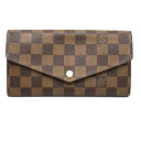 ルイヴィトン Louisvuitton N63209 ポルトフォイユ・サラ ブラウン 財布 【中古】