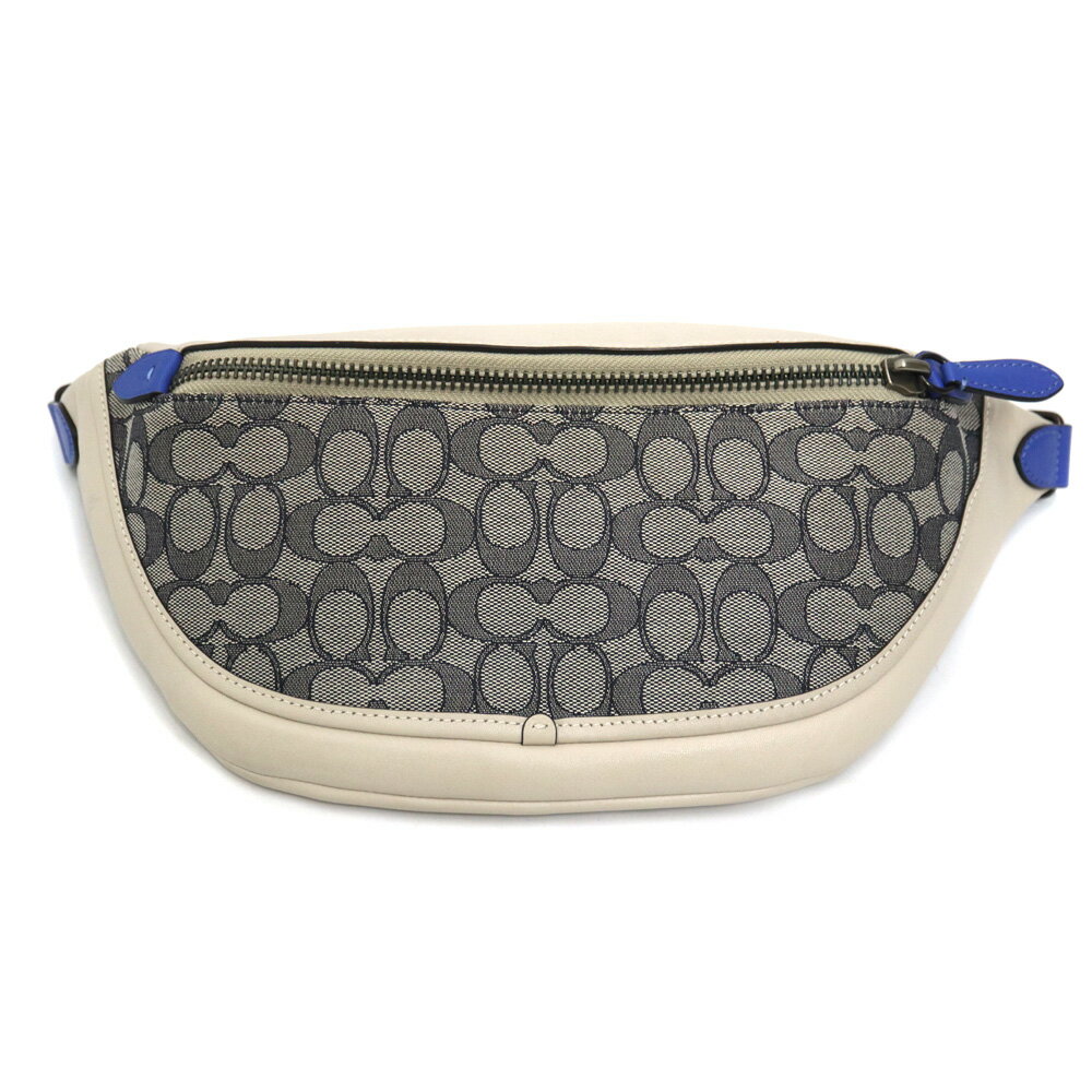 コーチ Coach C9583 ボディバッグ ホワイト×ブルー【中古】