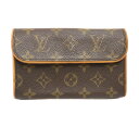 ルイヴィトン Louis vuitton M51855 ポシェット・フロランティーヌ ブラウン【中古】