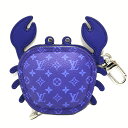 ルイヴィトン Louis vuitton M02217 バッグチャーム・LVクラブ インディゴブルー【中古】