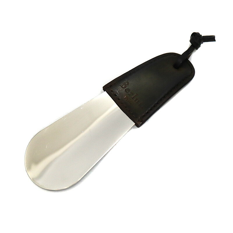 ベルルッティ Berluti 靴べら 小物 モスグリーン メンズ レザー 金属素材【中古】