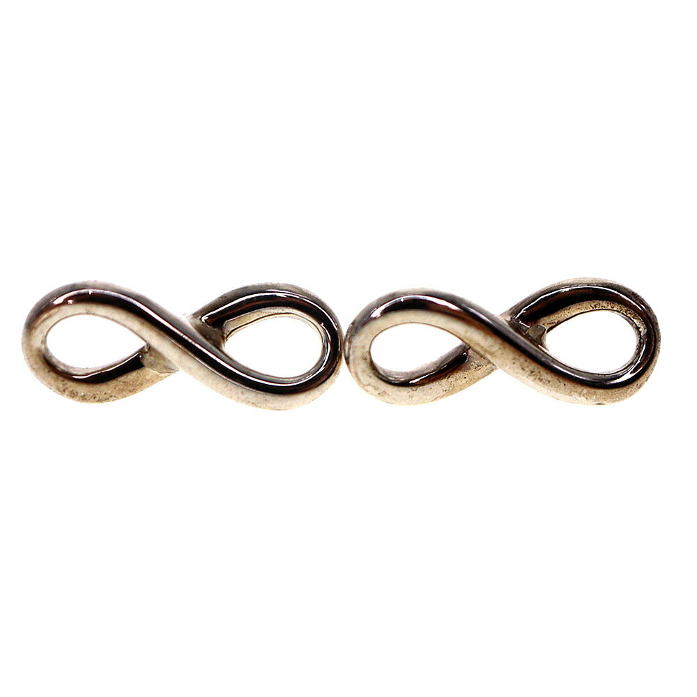 ティファニー Tiffany＆co. インフィニティ ピアス アクセサリー SV925 レディース シルバー【中古】