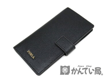 FURLA【フルラ】 6連キーケース　レザー　ブラック系　USED-8【中古】　a19-6923 質屋　かんてい局茜部店