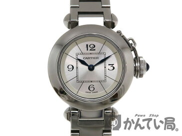 CARTIER【カルティエ】 W3140007 ミスパシャ SS(ステンレス) レディース クオーツ シルバー 腕時計【中古】質屋かんてい局茜部店 a19-8870