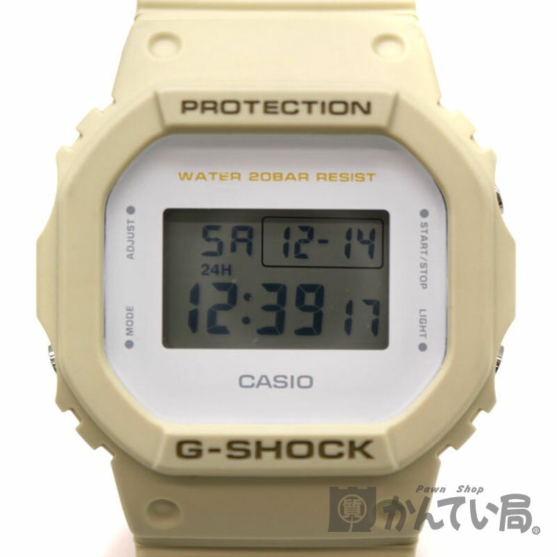 CASIO【カシオ】 DW-5600EW-7JF　G-SHOCK ジーショック 樹脂　耐衝撃構造 タフソーラー　20気圧防水　ファッション 腕時計 ブランド 【中古】 質屋 かんてい局茜部店 USED-8 a3100018928600009のサムネイル