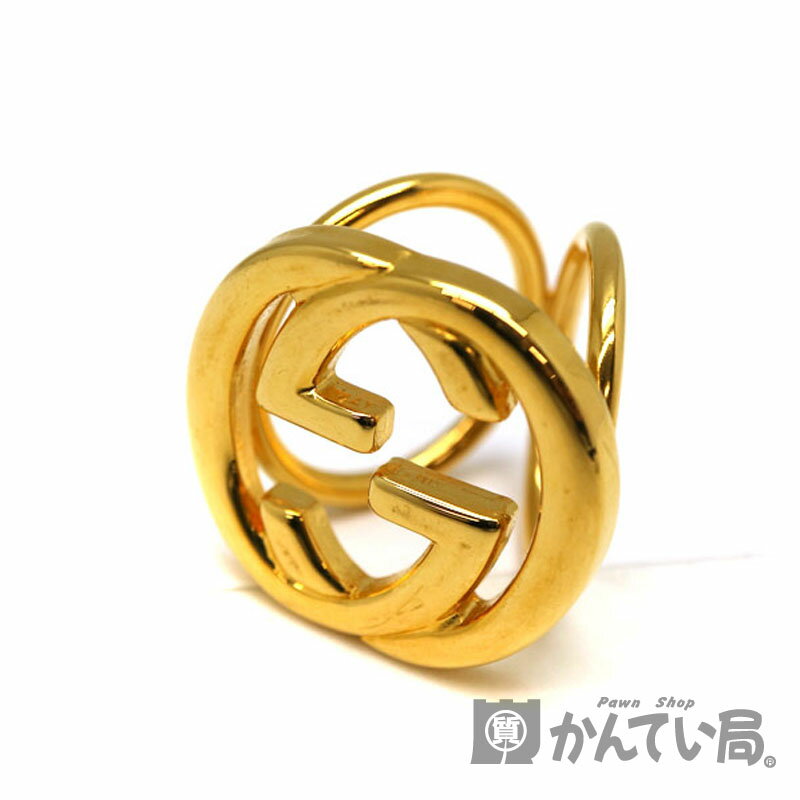 GUCCI【グッチ】　スカーフリング　GG　ゴールド系　金属素材　USED-6【中古】　a3102805928600002 質屋　かんてい局茜部店のサムネイル