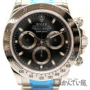 ROLEX【ロレックス】116520　デイトナ/2010年以降製造　自動巻き　クロノグラフ　ステンレススチール　黒文字盤　メンズ　腕時計　ファッション　USED-9　【中古】　A2001383　質屋かんてい局茜部店