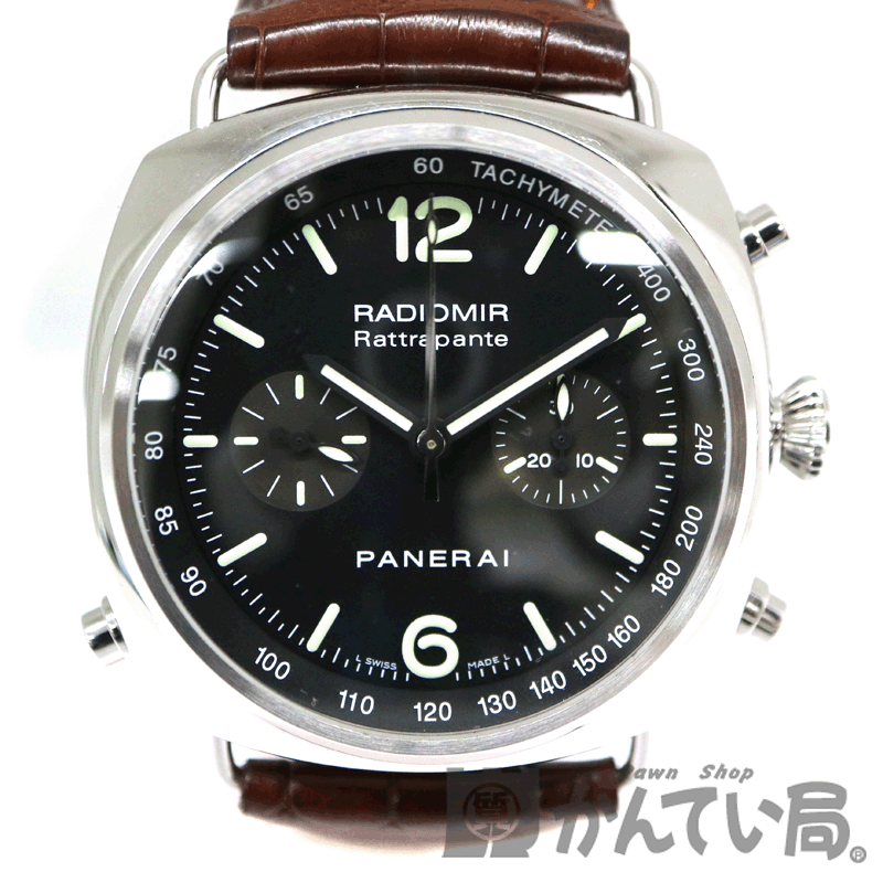 PANERAI【パネライ】　PAM00214　ラジオミールラトラパンテ　ステンレススチール　レザー　 ...