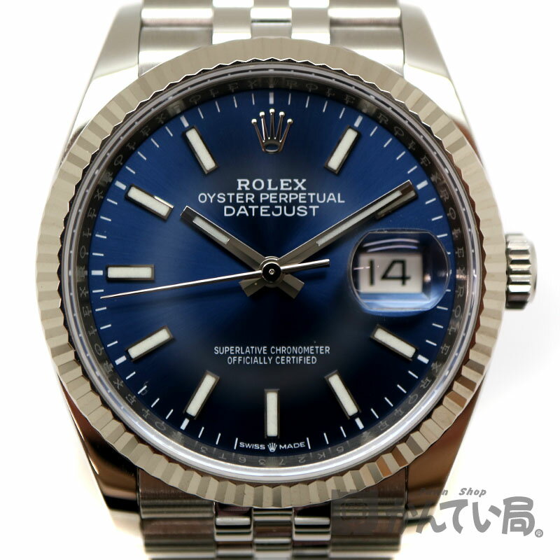 ROLEX【ロレックス】126234　デイトジャスト　2019年頃購入　ステンレススチール　自動巻き　メンズ　腕時計　ファッション　USED-8 【中古】A2004973　質屋かんてい局茜部店