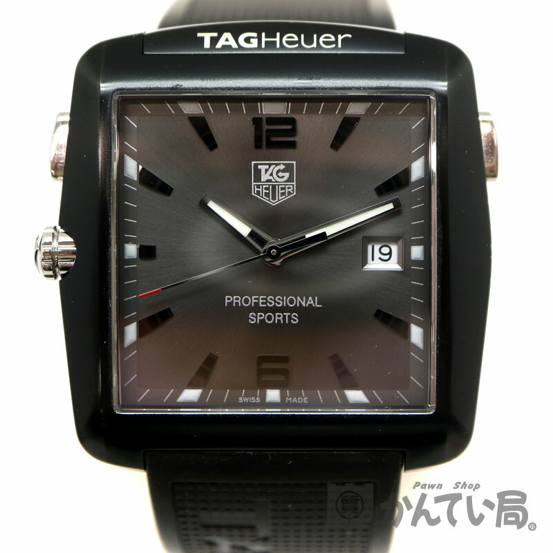 TAG-HEUER【タグホイヤー】　WAE1113.FT6004　プロフェッショナルスポーツ　ステンレススチール　ラバー　クオーツ　日付表示　50m防水　ブランド　腕時計　 メンズ　ファッション　USED-8【中古】A2005083　質屋 かんてい局茜部店のサムネイル