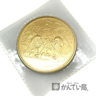 硬貨　天皇陛下御在位60年記念金貨　K24 昭和61年　金　純金　ゴールド　USED-10【中古】　A2007072　質屋　かんてい局茜部店