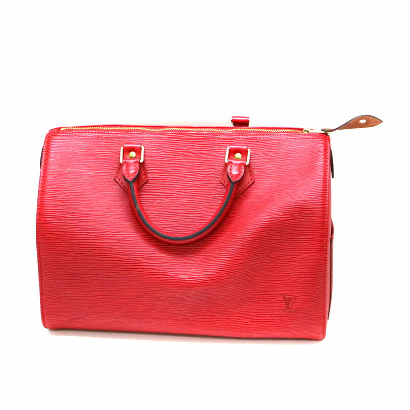 LOUIS VUITTON【ルイヴィトン】 M5902E　スピーディ30　エピレザー　カスティリアンレッド　レッド系　ハンドバッグ　ボストンバッグ　鞄　 USED-7　【中古】　A21-3461　質屋　かんてい局茜部店