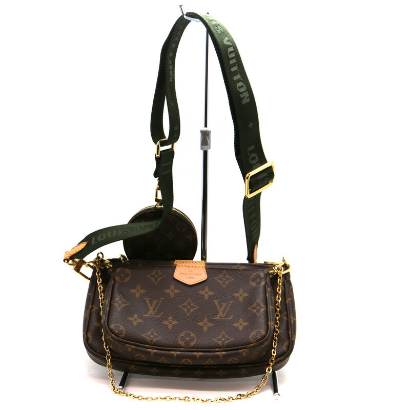 LOUIS VUITTON【ルイヴィトン】M44813　ミュルティポシェットアクセソワール　ポルトモネロン　モノグラムキャンバス　ブラウン系　ブランド　小物　USED-8【中古】A21-2750　質屋　かんてい局茜部店のサムネイル
