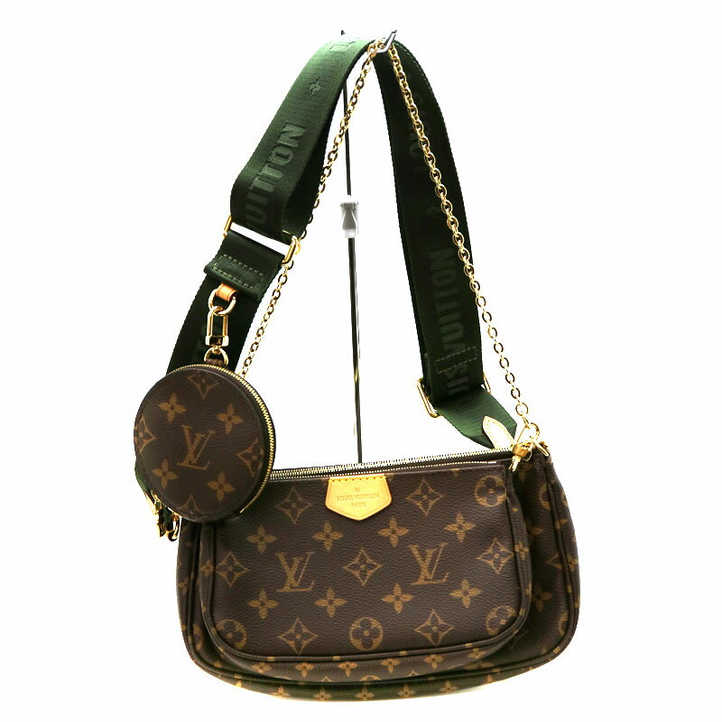 LOUIS VUITTON【ルイ ヴィトン】　M44813　ミュルティポシェットアクセソワール　ポルトモネロン　モノグラムキャンバス　ブラウン系　ブランド　小物　USED-9　【中古】 A21-5714　質屋　かんてい局茜部店のサムネイル