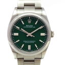 ロレックス Rolex 126000 オイスターパーペチュアル36 グリーン メンズ【中古】