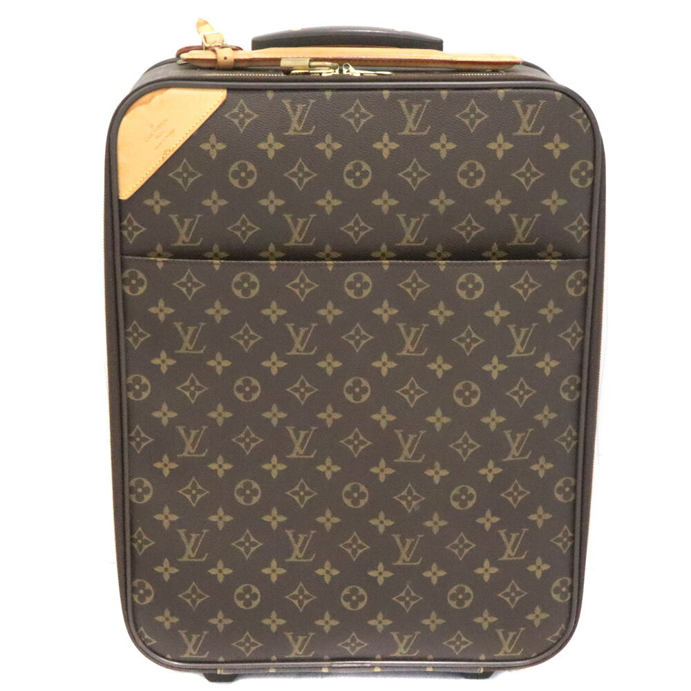 ルイヴィトン Louisvuitton M23293 ぺガス45 キャリーバッグ モノグラム ブラウン【中古】