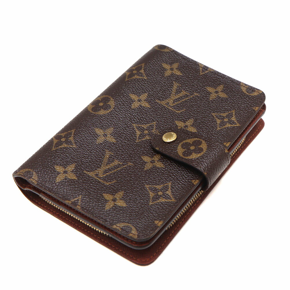 ルイヴィトン Louisvuitton M61207 ポルトパピエジップ 財布 モノグラム【中古】