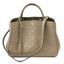 Louis vuitton ルイヴィトン M41195 モンテーニュMM モノグラムアンプラント 【中古】