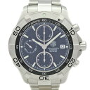 タグホイヤー TagHeuer CAF2110.BA0809 アクアレーサー ブラック文字盤【中古】