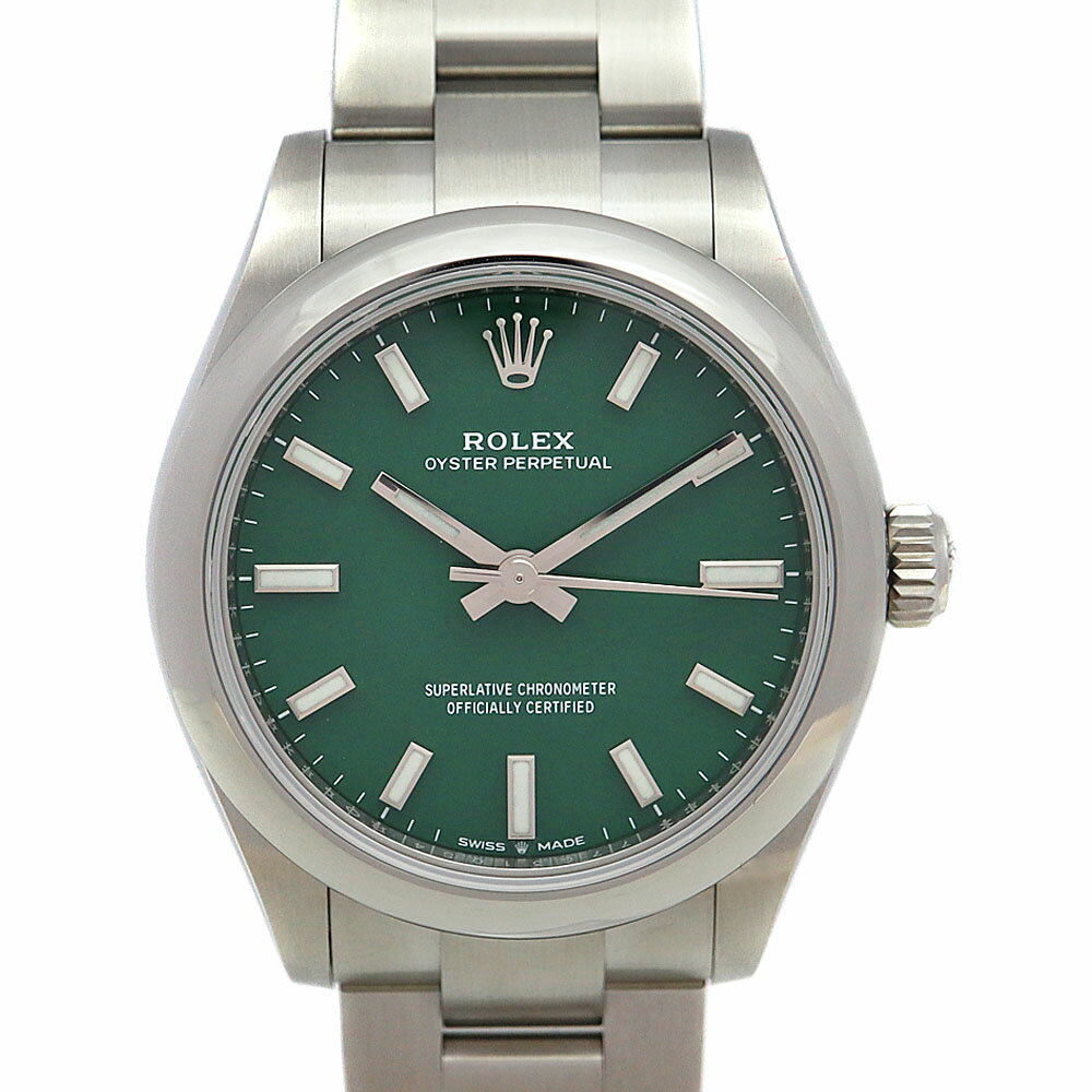 ロレックス Rolex 277200 オイスターパーペチュアル31 グリーン【中古】