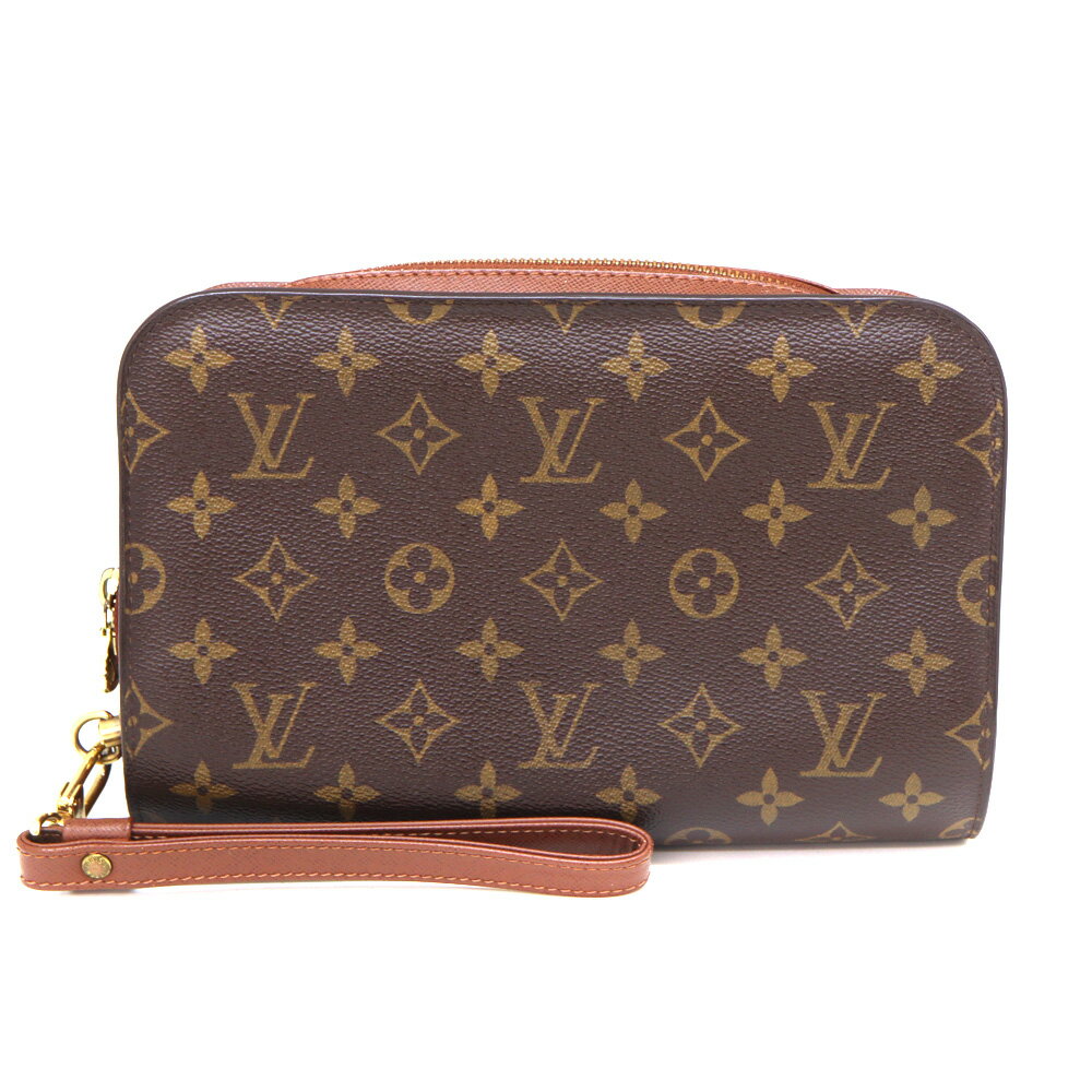 ルイ・ヴィトン Louis Vuitton M51790 オルセー モノグラム ブラウン セカンドバッグ 【中古】