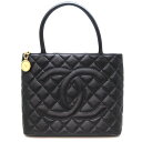 シャネル Chanel A01804 復刻トートバッグ ブラック【中古】(4)