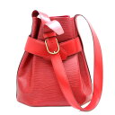 ルイヴィトン Louis vuitton M80207 サックデポール ショルダーバッグ エピ レッド【中古】