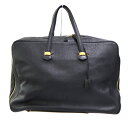 エルメス Hermes ギャロップ50 トートバッグ レザー ブラック □A刻印【中古】