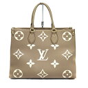 ルイヴィトン Louis vuitton M45494 オンザゴーMM バッグ グレージュ【中古】