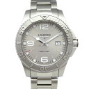 ロンジン Longines L3.663.4 ハイドロコンクエスト シルバー文字盤【中古】