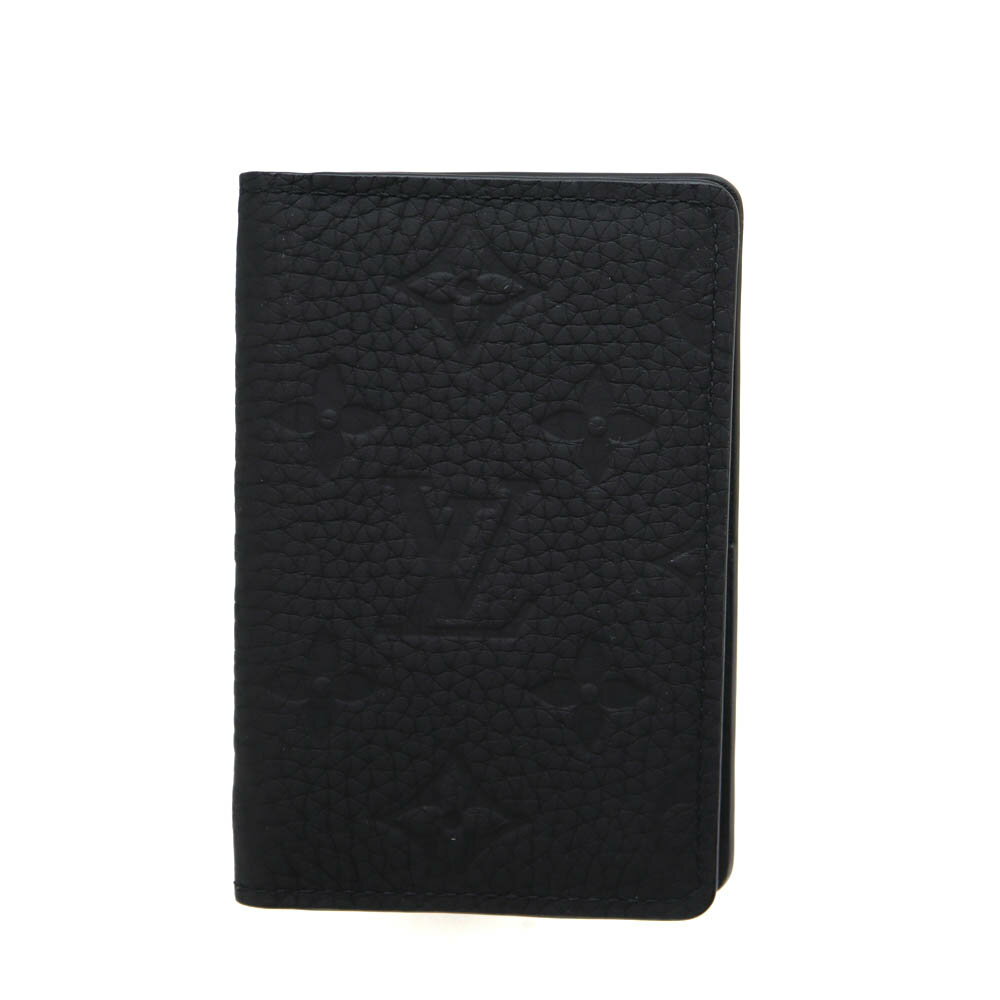 ルイヴィトン Louis vuitton M69044 オーガナイザー・ドゥポッシュ カードケース トリヨンレザー ブラック【中古】