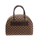 ルイヴィトン Louis Vuitton N41455 ノリータ ダミエ ブラウン【中古】(4)