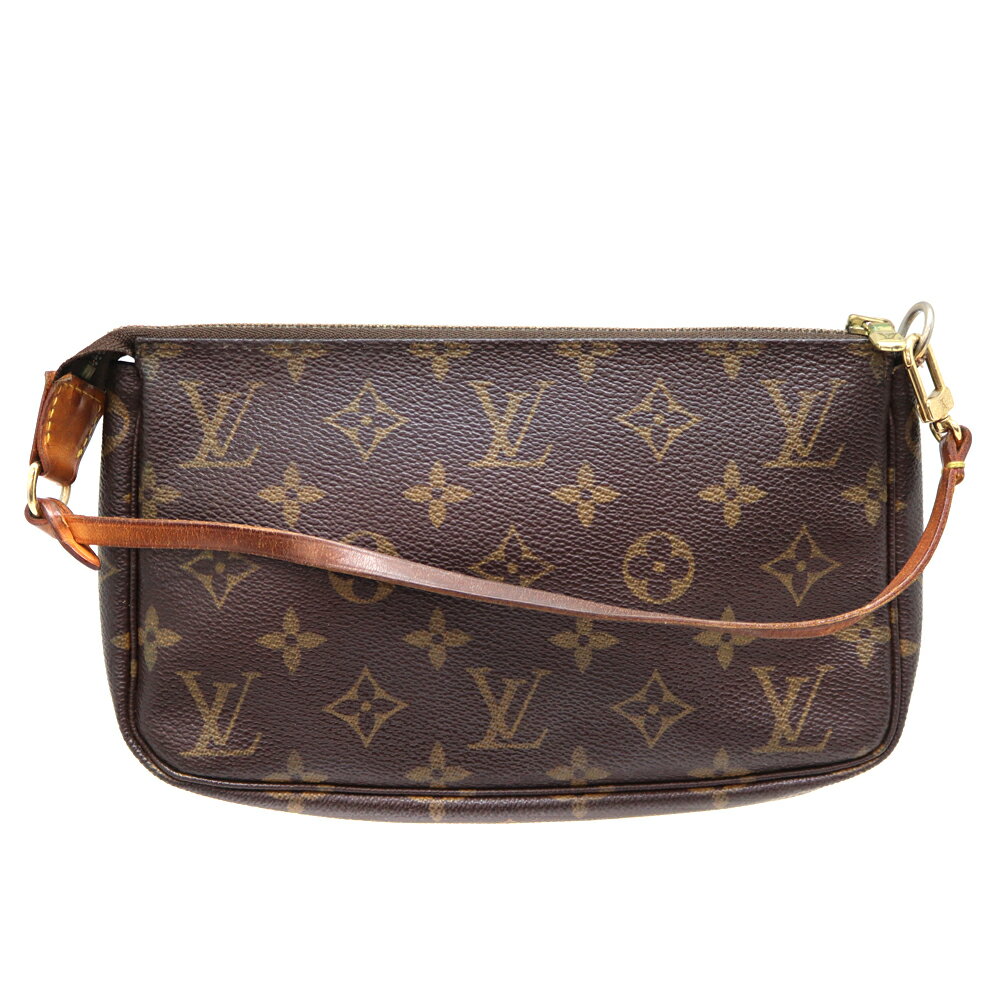 楽天質屋かんてい局 楽天市場店ルイヴィトン Louisvuitton M51980 ポシェット・アクセソワール モノグラム ブラウン【中古】
