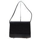 シャネル Chanel ワンンショルダーバッグ グレー ブラック【中古】
