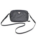 プラダ Prada B6559 ショルダーバッグ ブラック【中古】