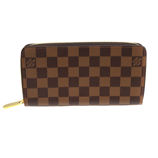 ルイヴィトン Louis Vuitton N41661 ジッピーウォレット ダミエ エベヌ ブラウン 【中古】 ルイヴィトン Louis Vuitton N41661 ジッピーウォレット ダミエ エベヌ ブラウン 【中古】