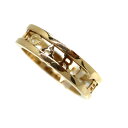 ブルガリ Bvlgari 359623 ロゴスパイラルリング K18YG イエローゴールド 指輪 ユニセックス【中古】