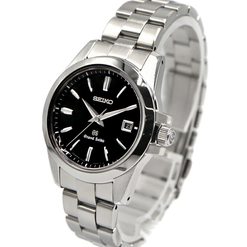 グランドセイコー Grand Seiko STGF055 クォーツデイト レディース ブラック文字盤 クォーツ 腕時計【中古】