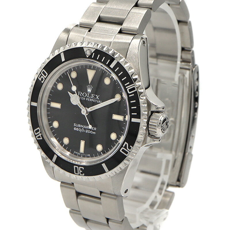 ロレックス Rolex 5513 サブマリーナーメンズ 自動巻 腕時計 ブラック【中古】