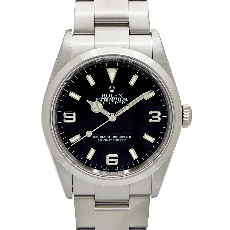 ロレックス Rolex 114270 エクスプローラー1 ブラック D番 メンズ【中古】