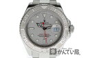 【メンテナンス済み】　ROLEX　ロレックス　16622　ヨットマスター　ロレジウム　ランダム番　プラチナ　ステンレス　メンズ　腕時計　【中古】　USED-8　かんてい局細畑店　h19-3403