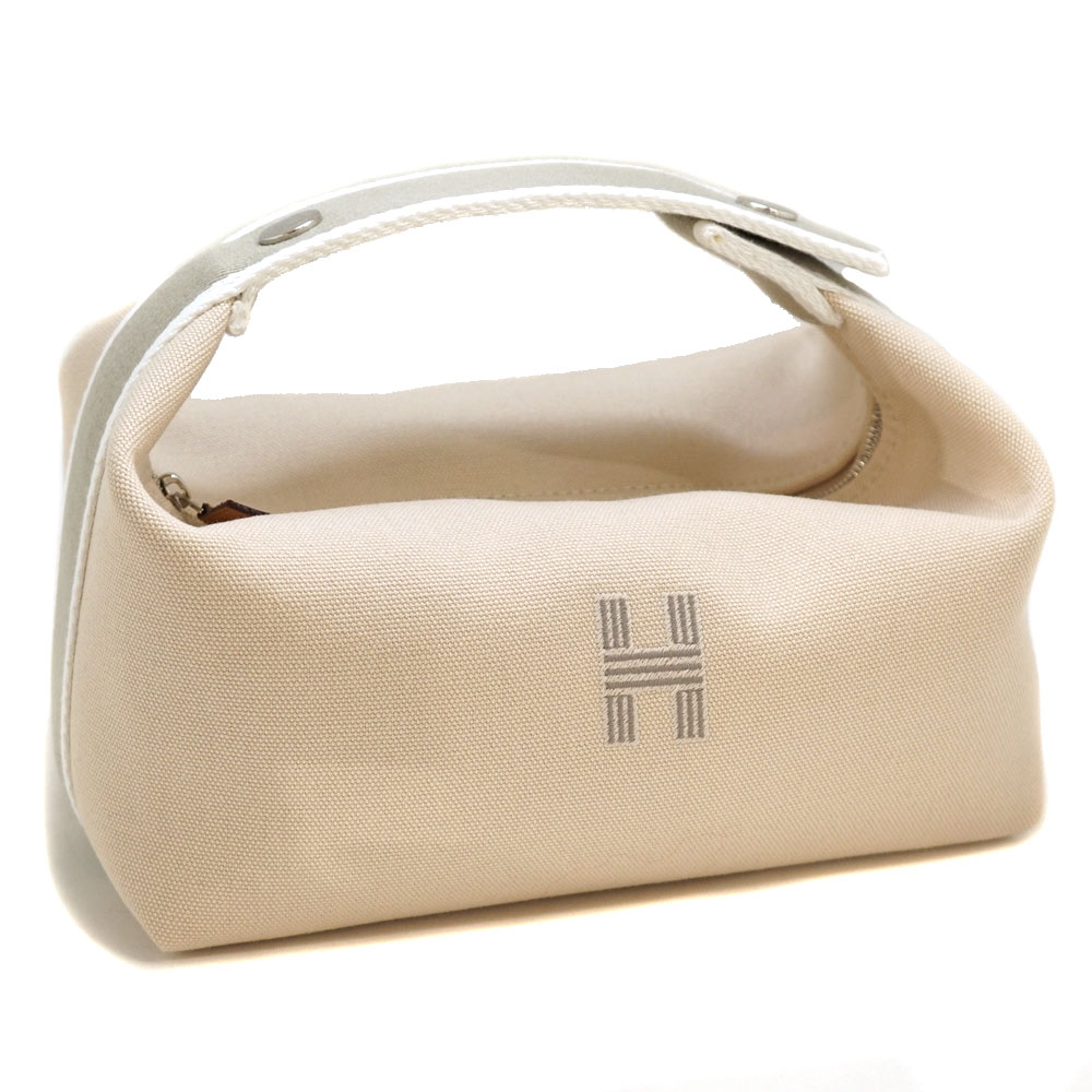 HERMES【エルメス】ブリッドアブラックPM ベージュ系 ハンドバッグ シンプル ミニ 鞄 ポーチ【中古】未使用品 質屋かんてい局北名古屋店 n21-6746のサムネイル