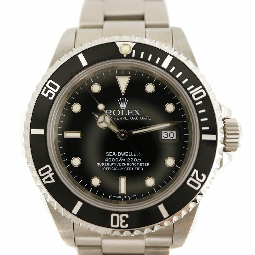 ROLEX【ロレックス】　16600　シードゥエラー　SS（ステンレス）トリチウム T番　腕時計　ダイバー　防水　メンズ　自動巻き　USED-9【中古】　A21-5908　質屋　かんてい局茜部店