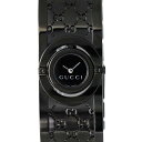 グッチ Gucci YA112431 トワール バングルウォッチ ブラック ステンレススチール クォーツ 【中古】