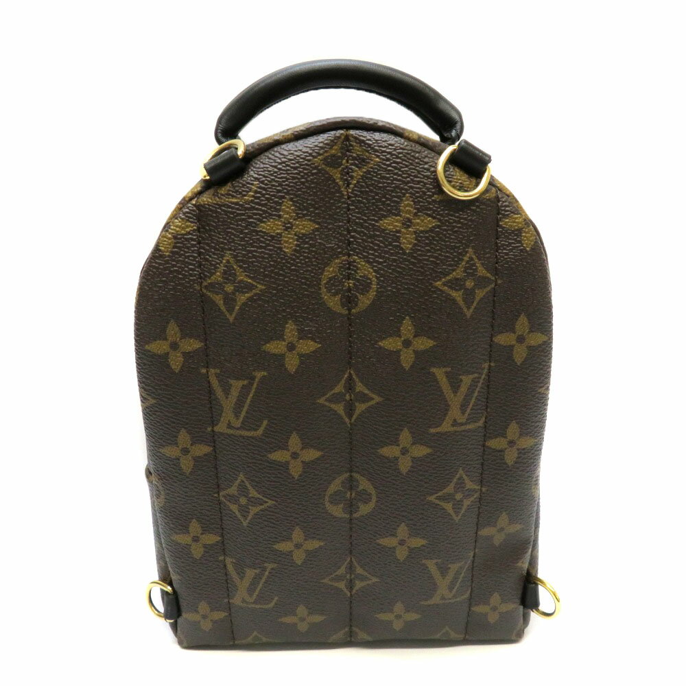 【値下げ】LOUISVUITTON【ルイヴィトン】M44367 パームスプリングスバッグパックMINI モノグラム・ラブロック ブラウン ミニリュック カラフル レディース 鞄 【中古】USED-7 質屋 かんてい局細畑店 h2105920