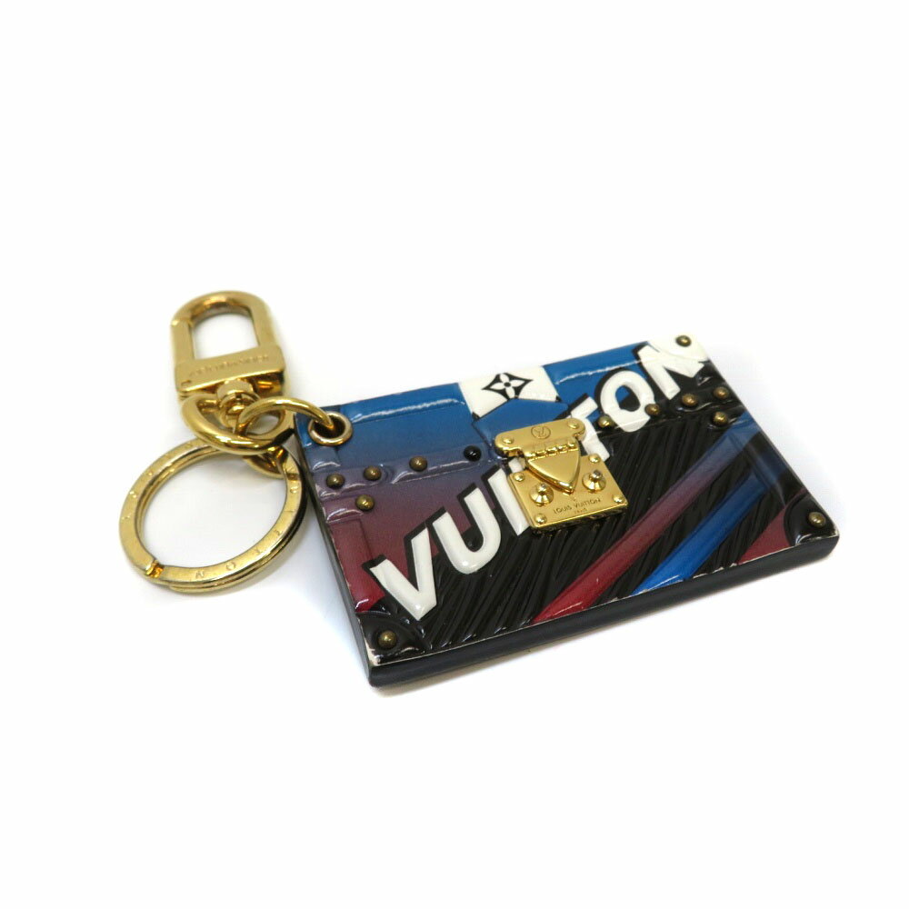 【値下げ】LOUISVUITTON 【ルイヴィトン】 MP2021 プティット・マル キーリング バッグチャーム キーホルダー 2017年 クルーズコレクション レディース ユニセックス 【中古】 USED-6 質屋 かんてい局細畑店 h2106397