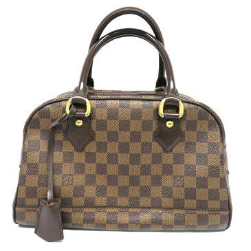 【値下げ】LOUISVUITTON【ルイヴィトン】N60008 ドゥオモ ハンドバッグ ダミエ エベヌ レディース ボストンバッグ 鞄 ブラウン 【中古】USED-6(B) 質屋 かんてい局細畑店 h2106791