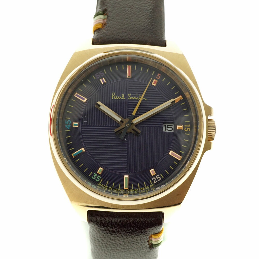 ポールスミス Paul Smith BB6-122-70 クローズドアイズ クオーツウォッチ レディース 【中古】